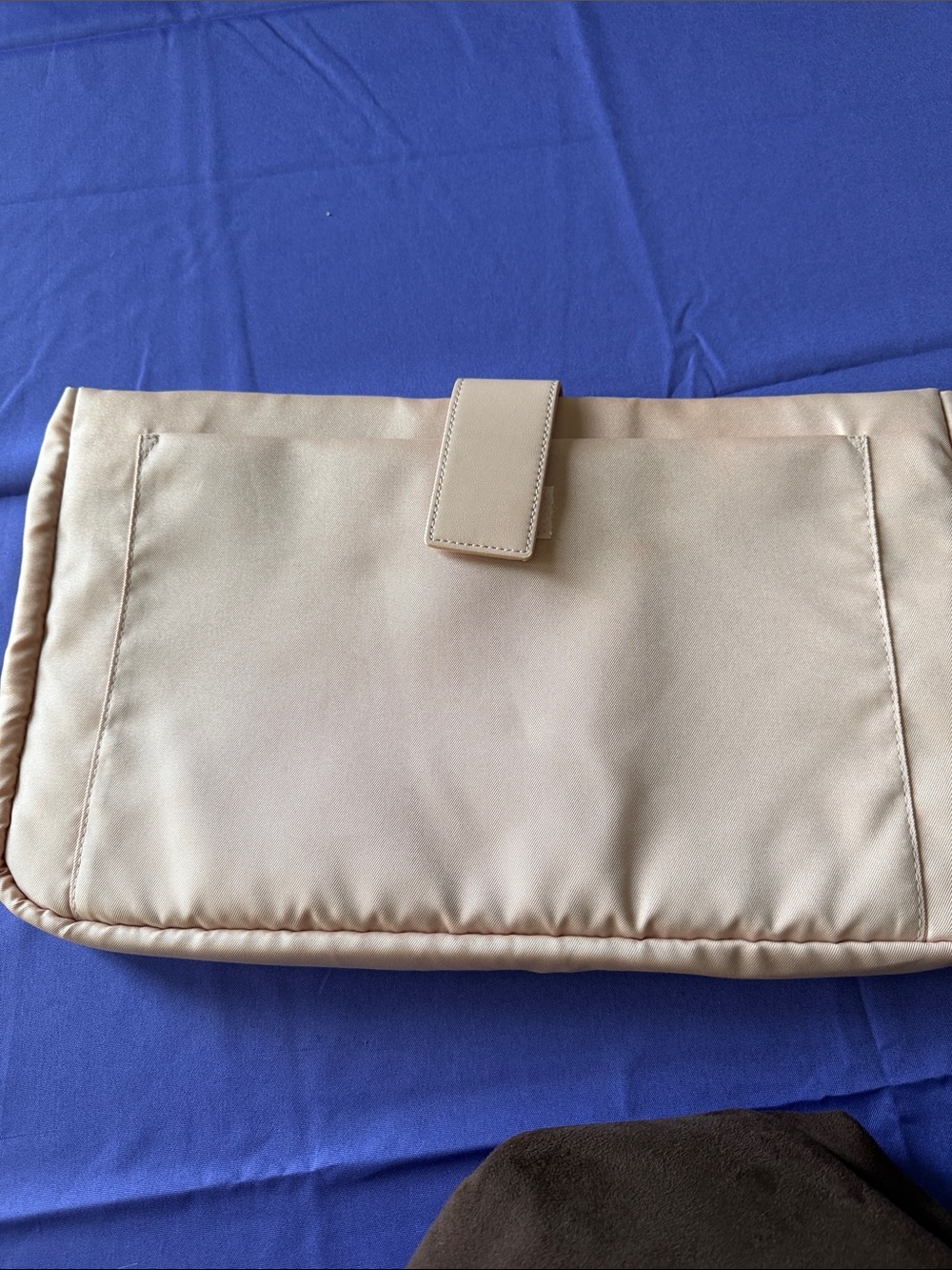 Poppy & Peonies The Meadow Tote in Chocolate Brown Suede - Picture 9 of 14